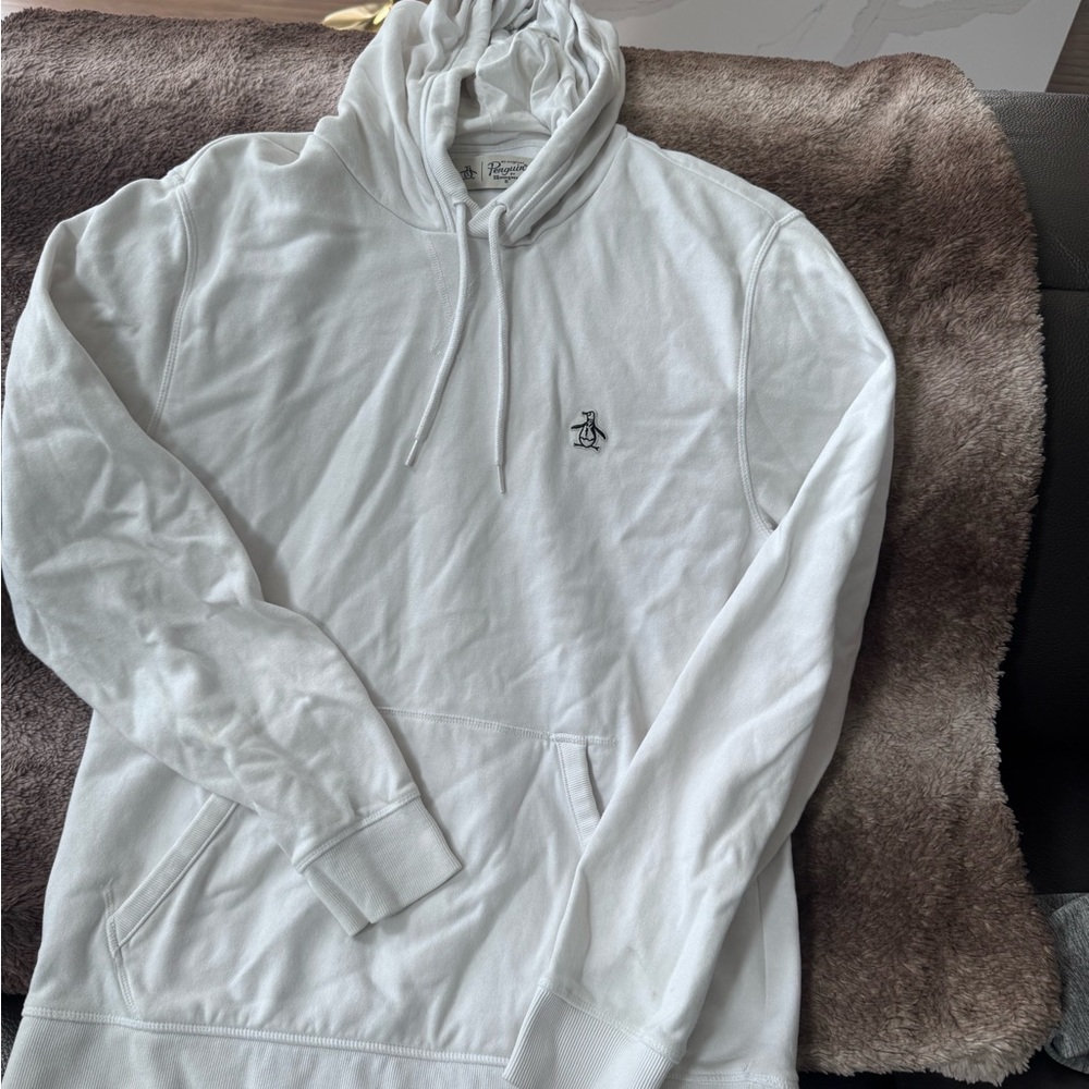 Original Penguin White Hoodie